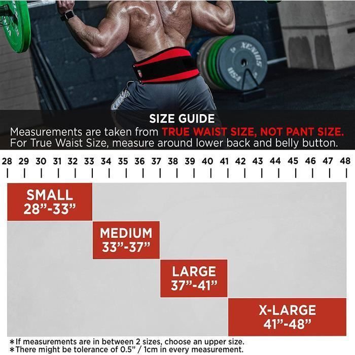 RDX Ceinture Haltérophilie Femme 6.5" - Soutien Lombaire Curvé Powerlifting Squat Musculation Fitness à Domicile
