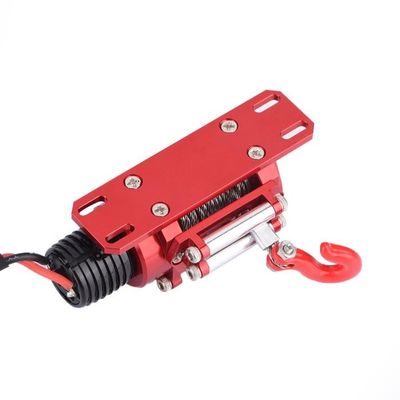 Treuil Télécommandé En Métal Pour Voiture RC 1/10 - Compatible TRX4, SCX10, D90 - Télécommande 4 Canaux