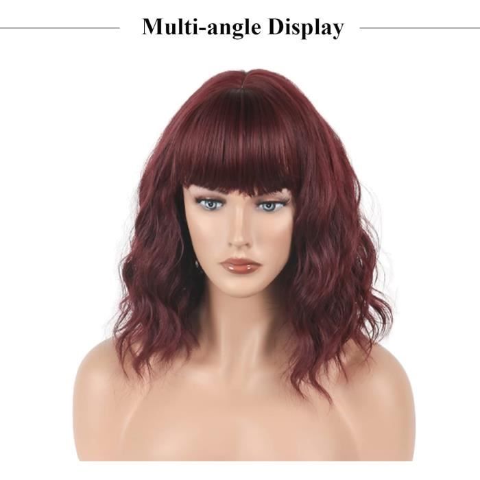 Perruque femme avec frange deals