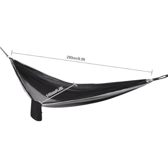 Ensemble De Hamac De Camping Portable, Hamac Double Simple, Moustiquaire, Tente Pare-Pluie, Lit
