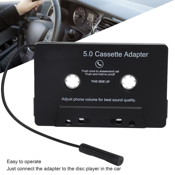 PAR - Adaptateur de cassette Bluetooth de voiture Adaptateur de  Cassetteavec Technologie5.0, Indicateur LED de son baladeur - Cdiscount TV  Son Photo