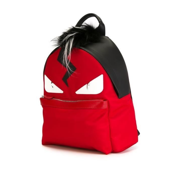 FENDI HOMME 7VZ0125WGF0L6R MCF ROUGE CUIR SAC DOS Cdiscount