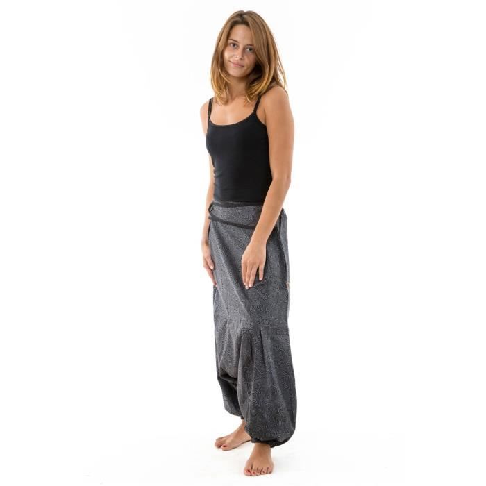 Fantazia Sarouel femme pais Sarouel femme hiver gris souris
