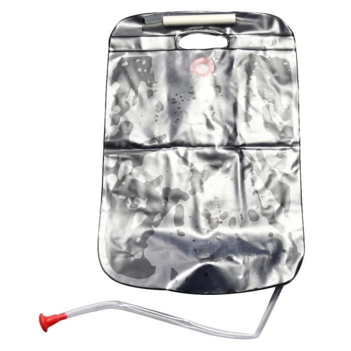 Sac De Douche Solaire 12L - PVC - Pour Camping, Bain Portable - Neuf