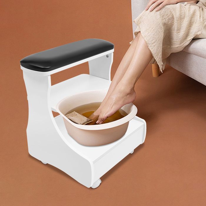 Repose-pieds, tabouret de bain de pieds avec roulettes, chariot à ongles pour Salon de beauté, meubles de manucure pour pédicure, Massage des pieds, soins des ongles / Meubles commerciaux