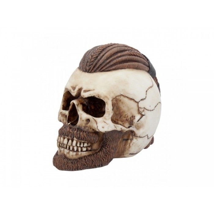 Nemesis Now Plaque Murale Tête De Mort Kabuto Samouraï – Décoration Résine 26,6 Cm Ivoire, Style Guerrier Japonais