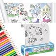Kit Tampons Peppa Pig – 5 Tampons Auto-encreurs + Livre Coloriage + 3 Crayons + Autocollants – Dès 3 Ans – Motifs Peppa Et Ses Amis