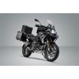 Protection pot d'échappement moto SW-Motech BMW R 1200 GS, R 1250 GS. - argent - TU-0