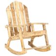 🌷6413Super Magnifique-Chaise à Bascule Fauteuil à Bascule, Rocking-Chair, Fauteuil berçant -Fauteuil  de jardin Bois de manguier so-0