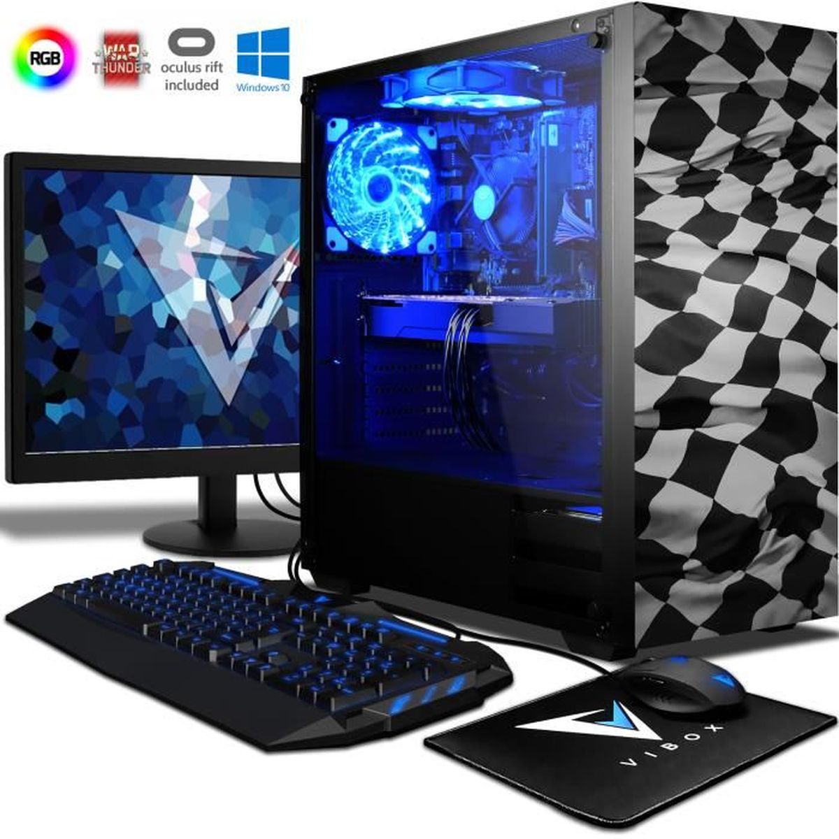  Killstreak VGTR60-192 VR PC Gamer avec Oculus