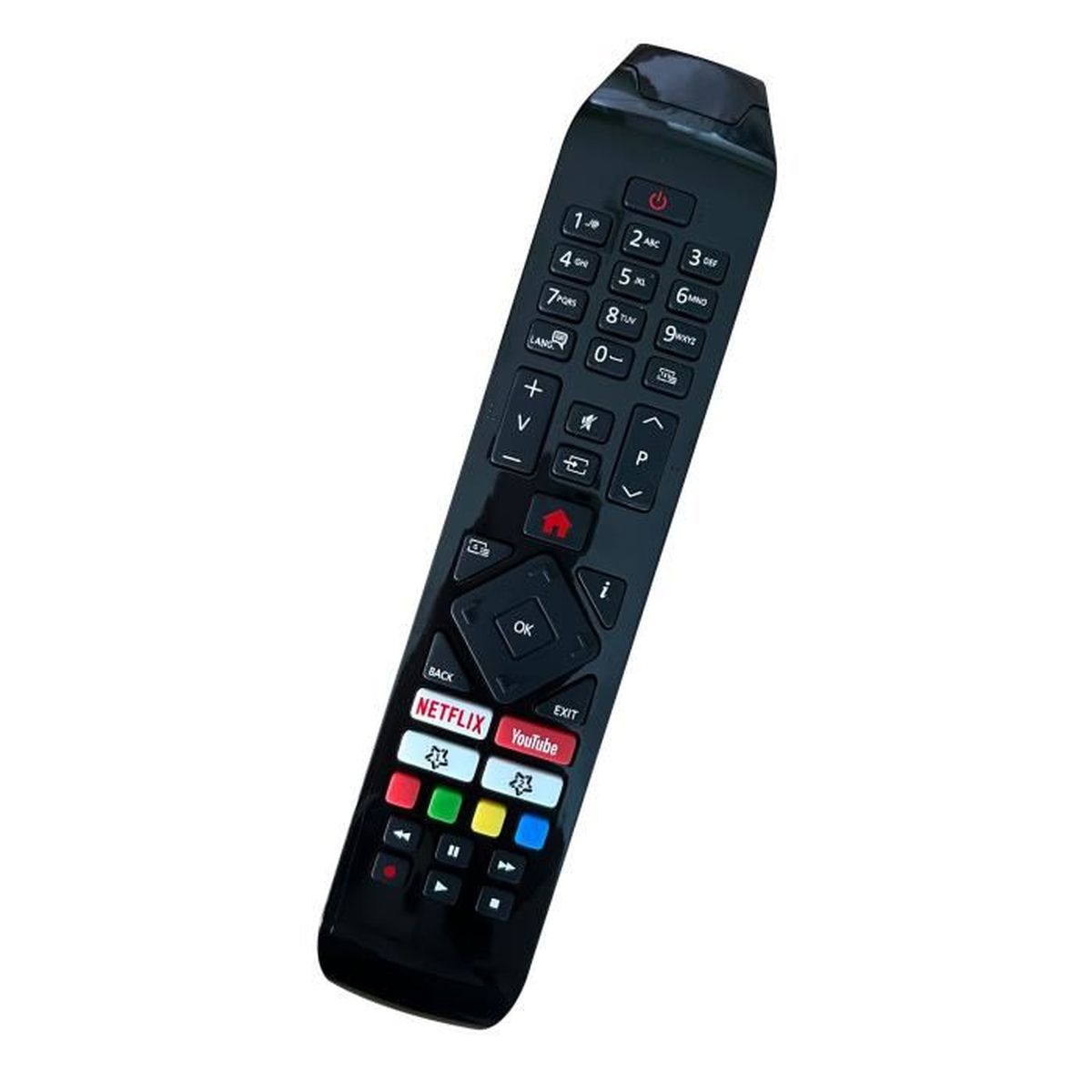 Télécommande Neuve Pour TV Hitachi 55F52HK5110 - Blanche - Compatible Modèle Spécifique