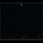 Plaque de cuisson induction - ELECTROLUX - 4 zones - 7350 W - L59 x P52 cm - Revêtement verre - Noir - LIT6043
