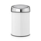 BRABANTIA Poubelle Touch Bin - 3L - Blanc