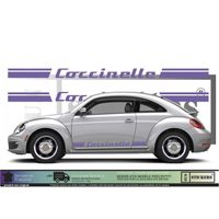Volkswagen VW Bandes Coccinelle - VIOLET - Kit Complet - Tuning Sticker Autocollant Graphic Decals