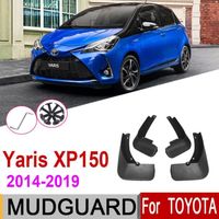 Pièces Auto,Garde-boue pour Toyota Vios Yaris XP150, accessoire de protection contre les éclaboussures, pour hayon - Type Black