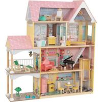 Maison de poupées en bois Lola - KidKraft - 30 accessoires - son et lumière