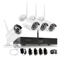 TD® Équipement caméra vidéo surveillance intelligent vision nocturne sans fil WIFI réseau HD système machine enregistreur disque