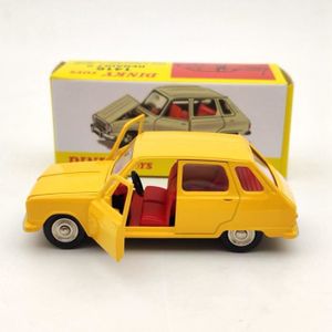 VOITURE À CONSTRUIRE tlas 1:43 Dinky Toys 1416 Renault 6 Yellow Diecast