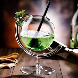 Verre à cocktail Verre à cocktail créatif – Verre Hurricane 330 ml pour boire des Manhattans, du martini et du vin, design moderne et élégant A56