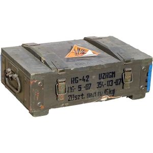 BOITE DE RANGEMENT RG-42 Petite boîte à munitions Épaisseur de paroi 