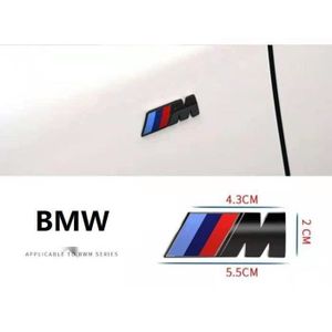 DÉCORATION VÉHICULE juxinchang-Logo M BMW Sport Performance Emblème Ba