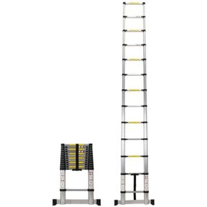 ECHELLE Échelle télescopique en Aluminium 3.80 mètres - GT