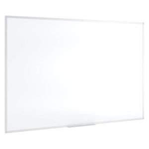 Vivol Tableau blanc Magnétique 100x150 cm panneau blanc Cadre en aluminium  | Tableau magnétique avec étagère à crayons | Tableau feutre mural Mur