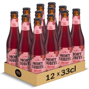 BIERE Mort Subite Kriek - Bière craft lambic 4° - bouteilles 12x33cl