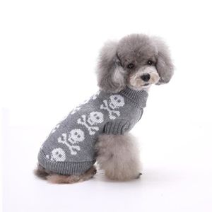Gris Crâne Pull Pour Les Chien Manteau Chien Dhiver Animal