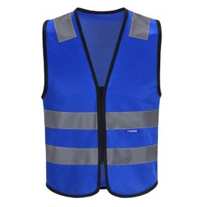 Gilet de securite bleu Cdiscount