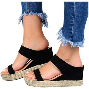 Espadrille talon compense Cdiscount