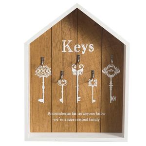 30x24x8 Cm Armoire A Clefs Rangement Fermant A Cle Garage Securite