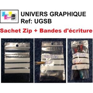 acheter sachets zip, lot de sachets hermétique, Sachet Zip