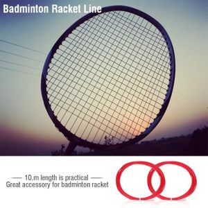 RAQUETTE DE BADMINTON Vvikizy corde de badminton Corde de raquette de ba