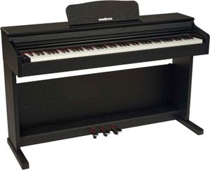 PIANO Woodbrass DP2 Piano Numérique Meuble Bluetooth Noi
