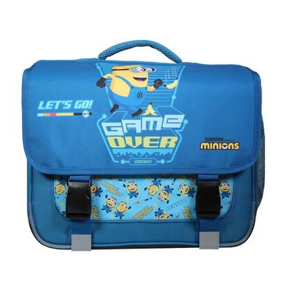 BAGTROTTER Cartable 38 cm Les Minions Bleu Cdiscount