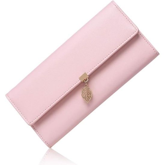 Portefeuille En Cuir Rond XXL Pour Femmes - Trifold, Fait Main, Design Fleuri Avec Hibou