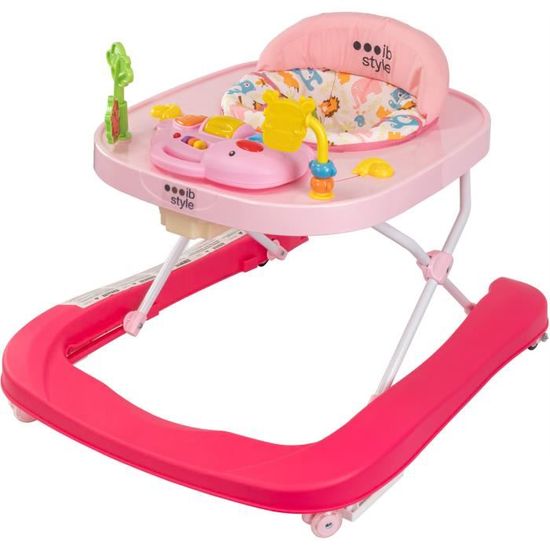 Ib Style Little Dino Trotteur Marcheur Baby Walker Son Lumiere Rose Cdiscount Puericulture Eveil Bebe