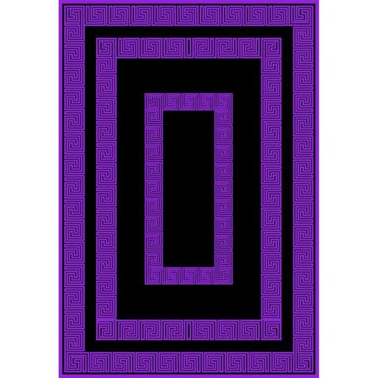 Tapis 80 150 Cm De Couleur Violet Pour Chambre Achat Vente