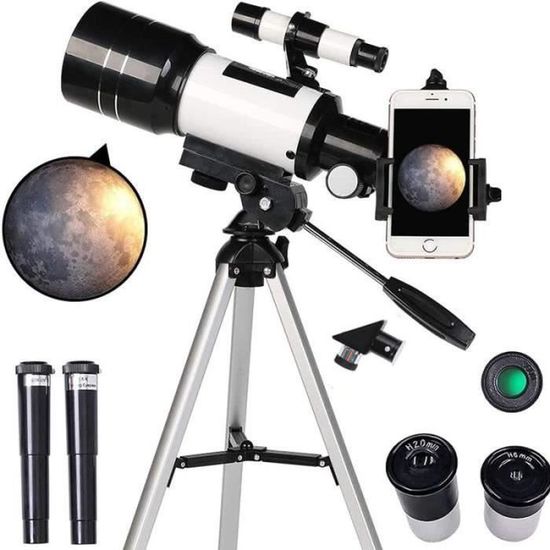 Chercheur Télescope 5x24 - Grossissement 5x - Monture Queue D'aronde - Pour Repérage Rapide D'objets Célestes