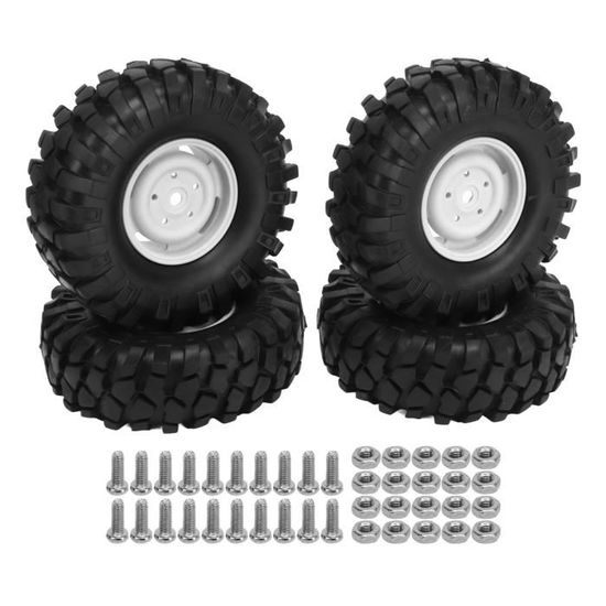 Jeu de Pneus de Voiture de Course RC 1:10, 4 Pièces, Pneus en Caoutchouc avec Roue à Motif Ain, Accessoire RC pour Pneus 1/10, Pièce de Voiture de Course RC (fleur d'épi Jeu de Pneus de Voiture de Course RC 1:10, 4 Pièces, Pneus en Caoutchouc avec Roue à Motif Ain, Accessoire RC pour Pneus 1/10, Pièce de Voiture de Course RC (fleur d'épi