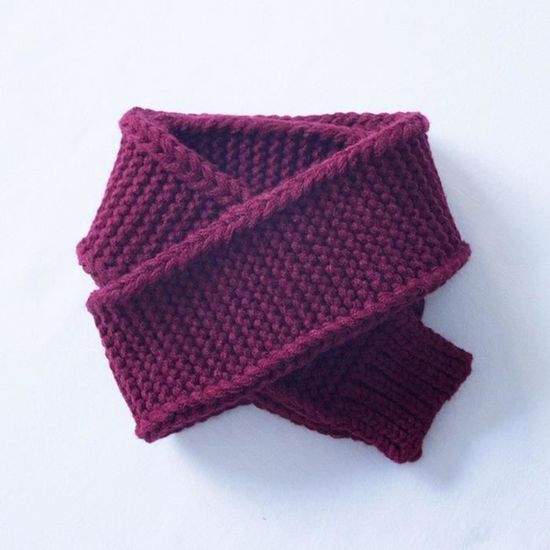 Écharpe Enfant Douce Pour Noël – Accessoire Chaud Mignon, Cadeau Festif Pour Filles Et Garçons