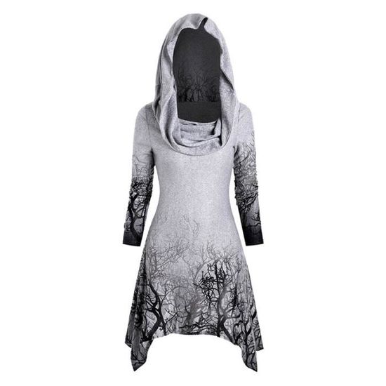 Cape à Capuche Imprimé Drapeau Français Pour Adolescents - Cosplay & Fêtes à Thème