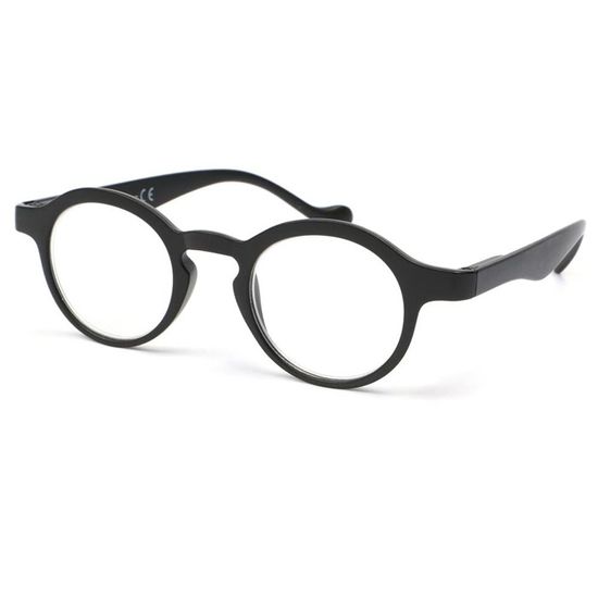 Lunettes De Lecture Rondes Bleues - Dioptrie +3.5 - Marque New Time - Neuf Avec étiquettes