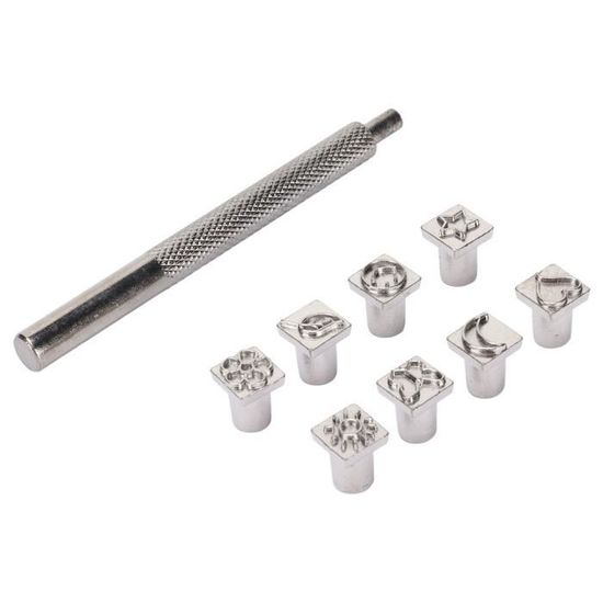 ENSEMBLE DE POINÇONS Ronds En Cuir Sans Effort 5 Pièces Idéal Pour Les