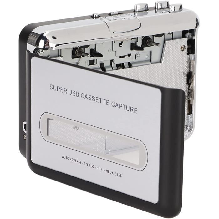 Lecteur Cassette Portable Vintage - Radio Bluetooth/USB/AM/FM - Convertisseur Cassette MP3 - Vert !