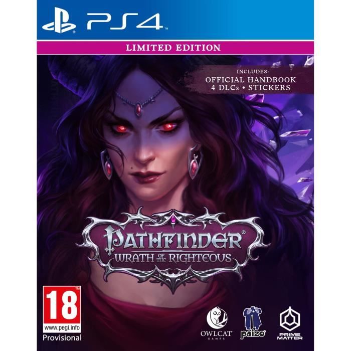 Pathfinder : Wrath Of The Righteous Édition Limitée Ps4 - vue 2