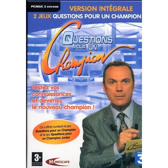 COFFRET QUESTION POUR UN CHAMPION / JEU PC DVDROM Cdiscount Jeux vidéo