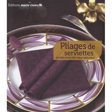 Pliages de serviettes