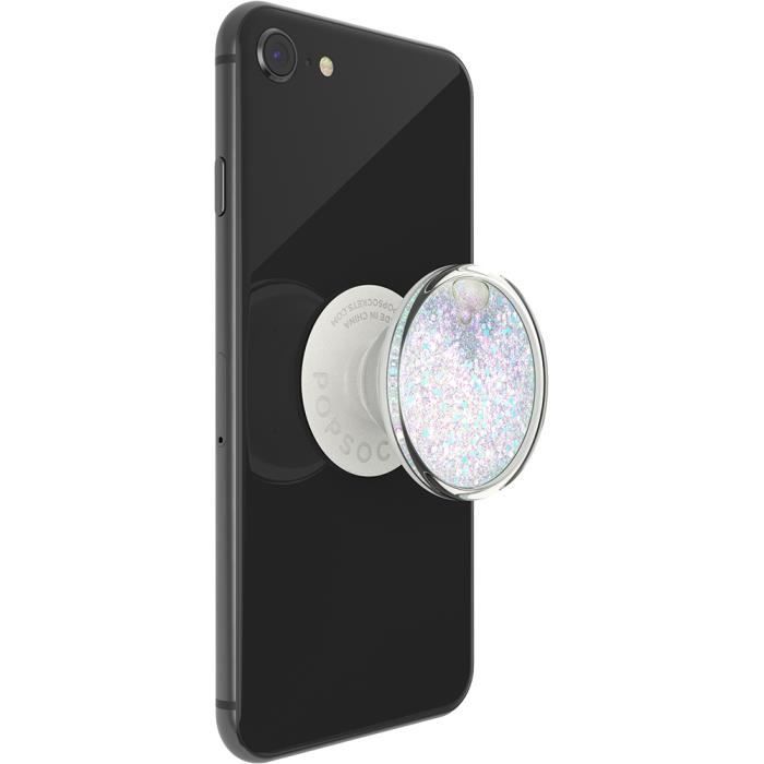 Pop Grip Gen 2 Luxe Tidepool Halo White Luxe PopSockets